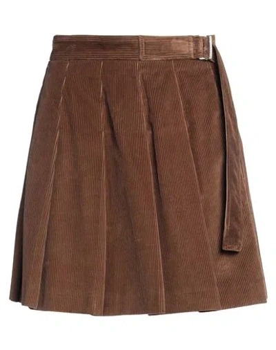 Weekend Max Mara Woman Mini Skirt Light Brown Size 6 Polyester