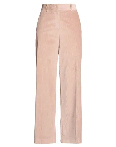 Weekend Max Mara Woman Pants Antique Rose Size 14 Cotton In Multi