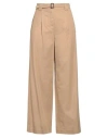 Weekend Max Mara Woman Pants Beige Size 12 Cotton, Elastane