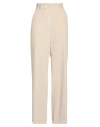 Weekend Max Mara Woman Pants Beige Size 8 Cotton