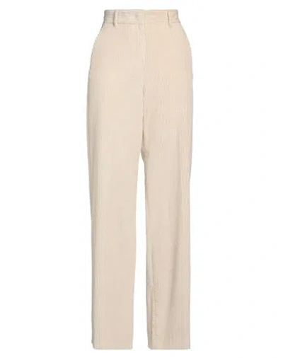 Weekend Max Mara Woman Pants Beige Size 8 Cotton In Beige
