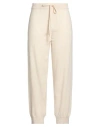 Weekend Max Mara Woman Pants Beige Size L Wool, Polyamide, Viscose, Cashmere In Beige