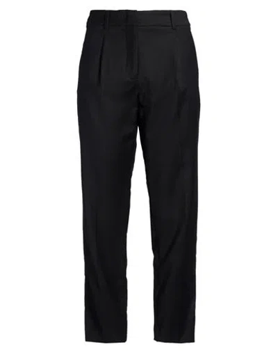 Weekend Max Mara Woman Pants Black Size 12 Virgin Wool, Elastane