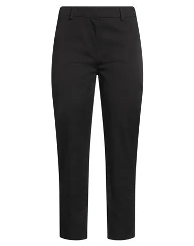 Weekend Max Mara Woman Pants Black Size 16 Cotton, Elastane