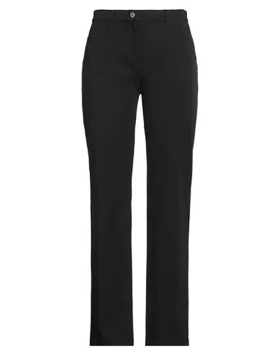 Weekend Max Mara Woman Pants Black Size 8 Cotton, Elastane
