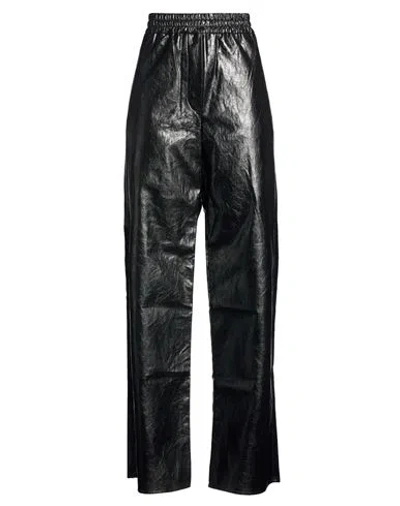 Weekend Max Mara Woman Pants Black Size 8 Viscose, Polyester, Cotton, Metallic Fiber