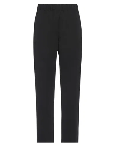 Weekend Max Mara Woman Pants Black Size Xxl Cotton, Lyocell, Polyester, Elastane