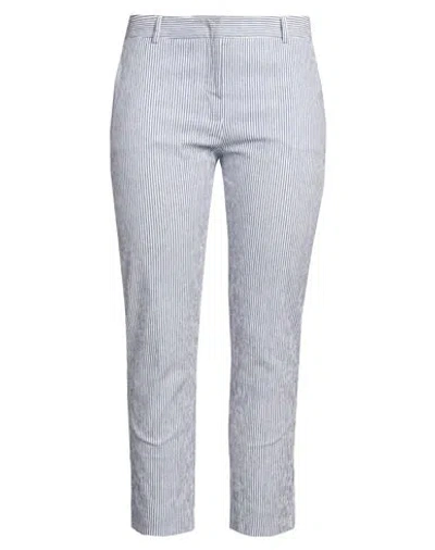 Weekend Max Mara Woman Pants Blue Size 14 Cotton, Linen, Elastane