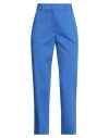 Weekend Max Mara Woman Pants Blue Size 4 Cotton, Elastane