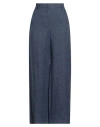 Weekend Max Mara Woman Pants Blue Size 6 Linen