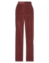Weekend Max Mara Woman Pants Brown Size 10 Cotton