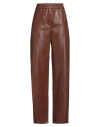 Weekend Max Mara Woman Pants Brown Size 8 Viscose, Polyester, Cotton, Textile Fibers In Brown