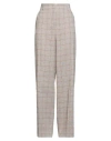 Weekend Max Mara Woman Pants Camel Size 12 Linen, Cotton