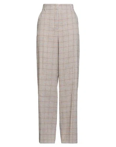 Weekend Max Mara Woman Pants Camel Size 12 Linen, Cotton