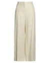 Weekend Max Mara Woman Pants Cream Size 14 Linen
