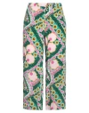 Weekend Max Mara Woman Pants Green Size 12 Silk In Green