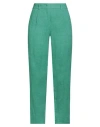 Weekend Max Mara Woman Pants Green Size 4 Linen In Green