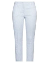 Weekend Max Mara Woman Pants Light Blue Size 2 Cotton, Linen, Elastane In Blue