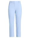 Weekend Max Mara Woman Pants Light Blue Size 8 Polyester, Viscose, Elastane In Blue