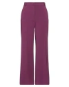 Weekend Max Mara Woman Pants Mauve Size 8 Triacetate, Polyester In Purple