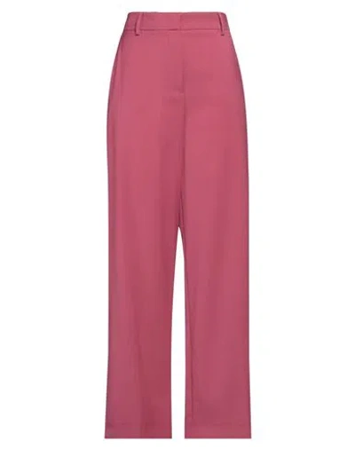 Weekend Max Mara Woman Pants Mauve Size 6 Virgin Wool In Purple