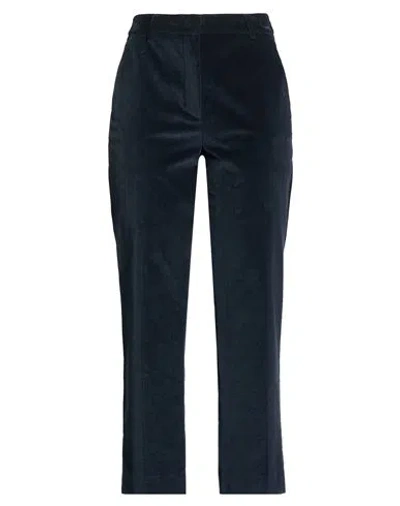Weekend Max Mara Woman Pants Midnight Blue Size 10 Cotton, Elastane