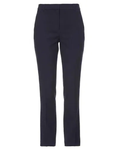 Weekend Max Mara Woman Pants Midnight Blue Size 14 Polyester, Viscose, Elastane