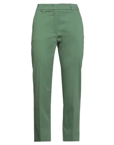 Weekend Max Mara Woman Pants Military Green Size 6 Cotton, Elastane