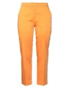 Weekend Max Mara Woman Pants Orange Size 4 Cotton, Elastane