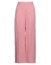 Weekend Max Mara Woman Pants Pink Size 12 Linen