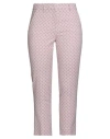 Weekend Max Mara Woman Pants Pink Size 14 Polyester, Cotton, Elastane