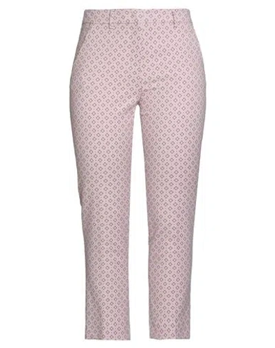 Weekend Max Mara Woman Pants Pink Size 14 Polyester, Cotton, Elastane