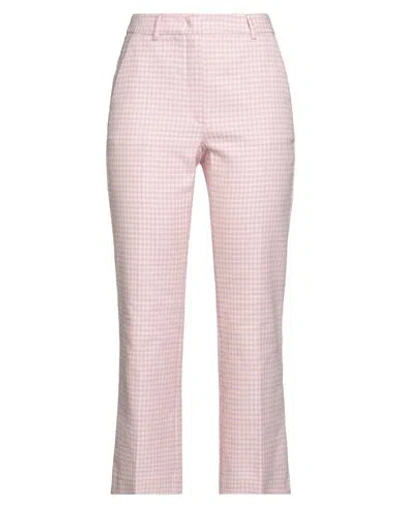 Weekend Max Mara Woman Pants Pink Size 4 Cotton, Polyamide, Elastane