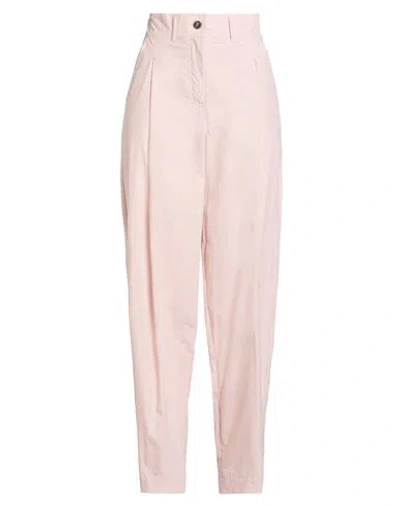 Weekend Max Mara Woman Pants Pink Size 8 Cotton