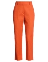 Weekend Max Mara Woman Pants Rust Size 2 Cotton, Elastane In Red
