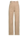 Weekend Max Mara Woman Pants Sand Size 0 Cotton, Elastane