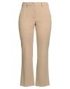 Weekend Max Mara Woman Pants Sand Size 12 Polyester, Virgin Wool, Elastane In Neutral