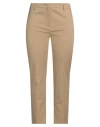 Weekend Max Mara Woman Pants Sand Size 6 Cotton, Elastane In Beige