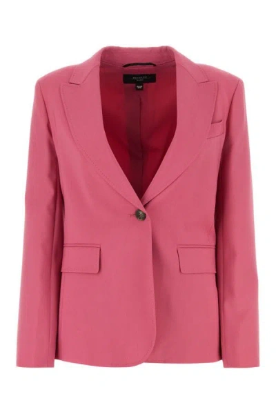 Weekend Max Mara Weekend Jackets And Waistcoats In Pink