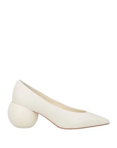 Weekend Max Mara Woman Pumps Off White Size 6 Leather