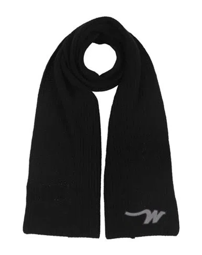 Weekend Max Mara Woman Scarf Black Size - Virgin Wool