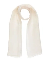 Weekend Max Mara Woman Scarf Cream Size - Linen In White