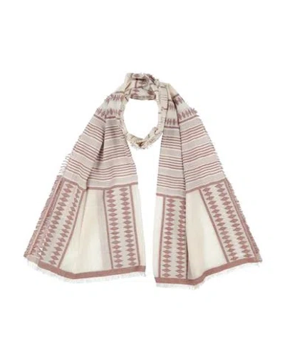 Weekend Max Mara Woman Scarf Ivory Size - Cotton In White