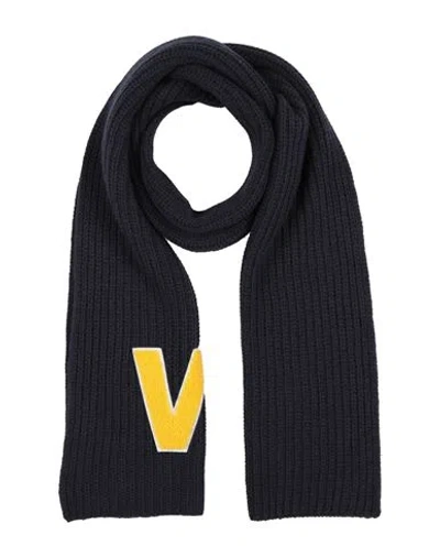 Weekend Max Mara Woman Scarf Navy Size - Virgin Wool