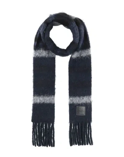 Weekend Max Mara Woman Scarf Navy Size - Alpaca Wool, Polyamide In Blue