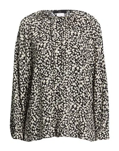 Weekend Max Mara Woman Shirt Black Size 2 Silk