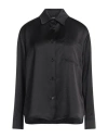 Weekend Max Mara Woman Shirt Black Size 4 Polyester