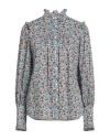 Weekend Max Mara Woman Shirt Deep Teal Size 12 Cotton In Multi