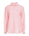 Weekend Max Mara Woman Shirt Pink Size 10 Linen
