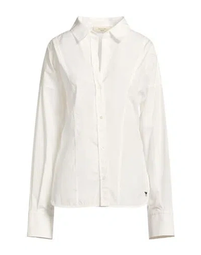 Weekend Max Mara Woman Shirt White Size 12 Cotton